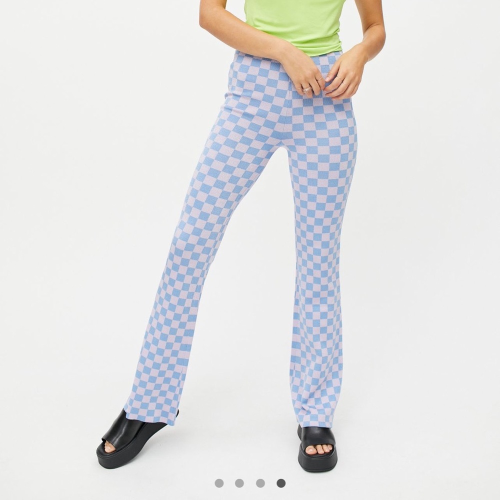Knit flare pant